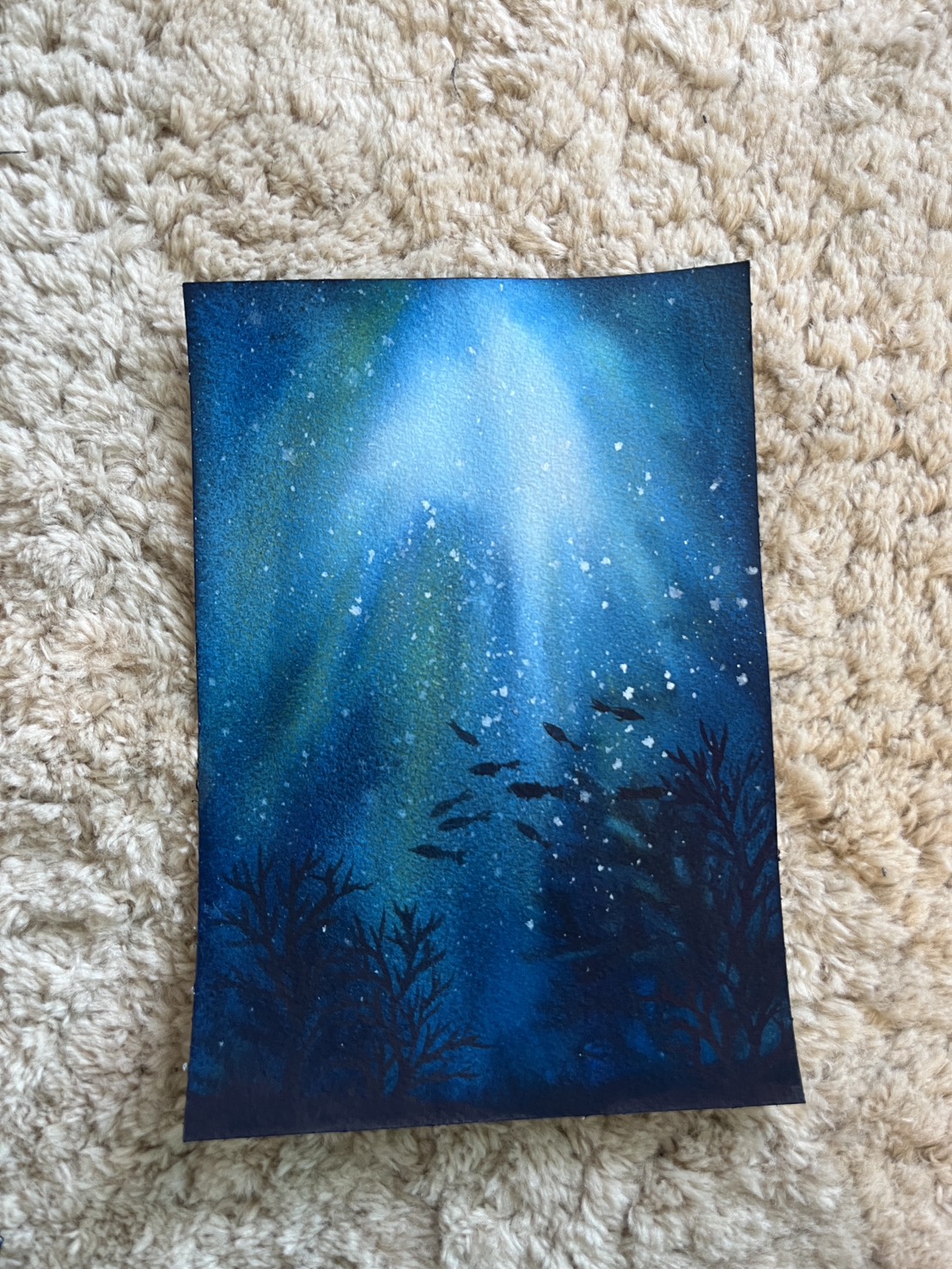 沉澱色水彩作品範例01